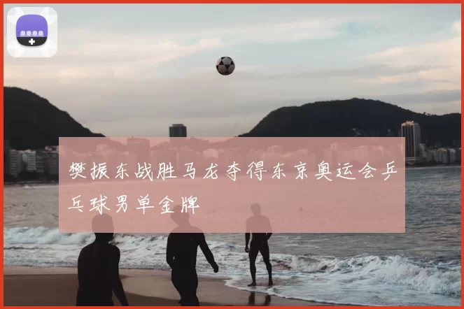 樊振东战胜马龙夺得东京奥运会乒乓球男单金牌