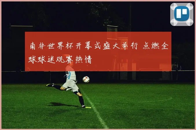 南非世界杯开幕式盛大举行 点燃全球球迷观赛热情